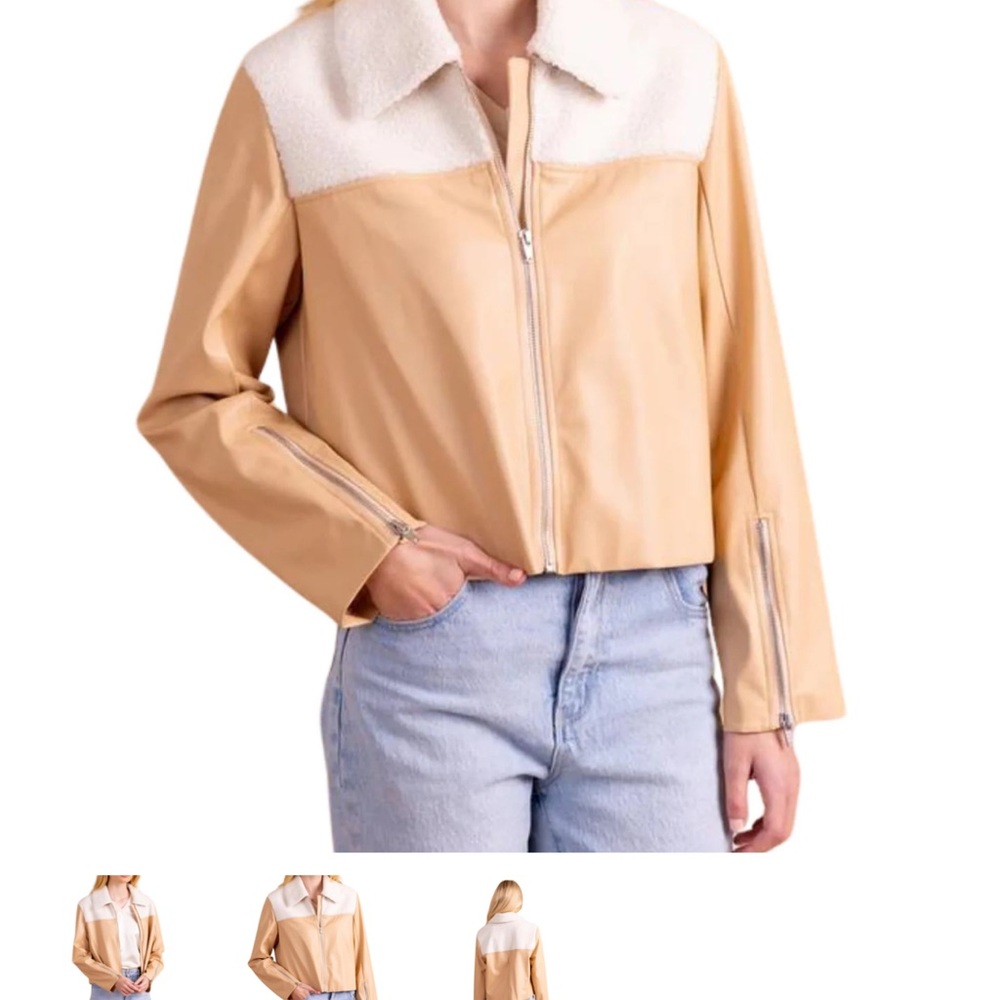 Bristol Leather Jacket  by Sedge Clothing NWT